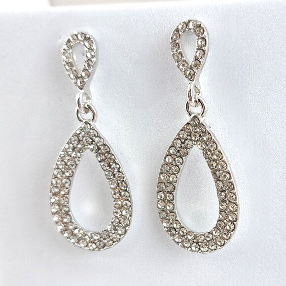 Jewelry - Dazzling Rhinestone Dangle Earrings
